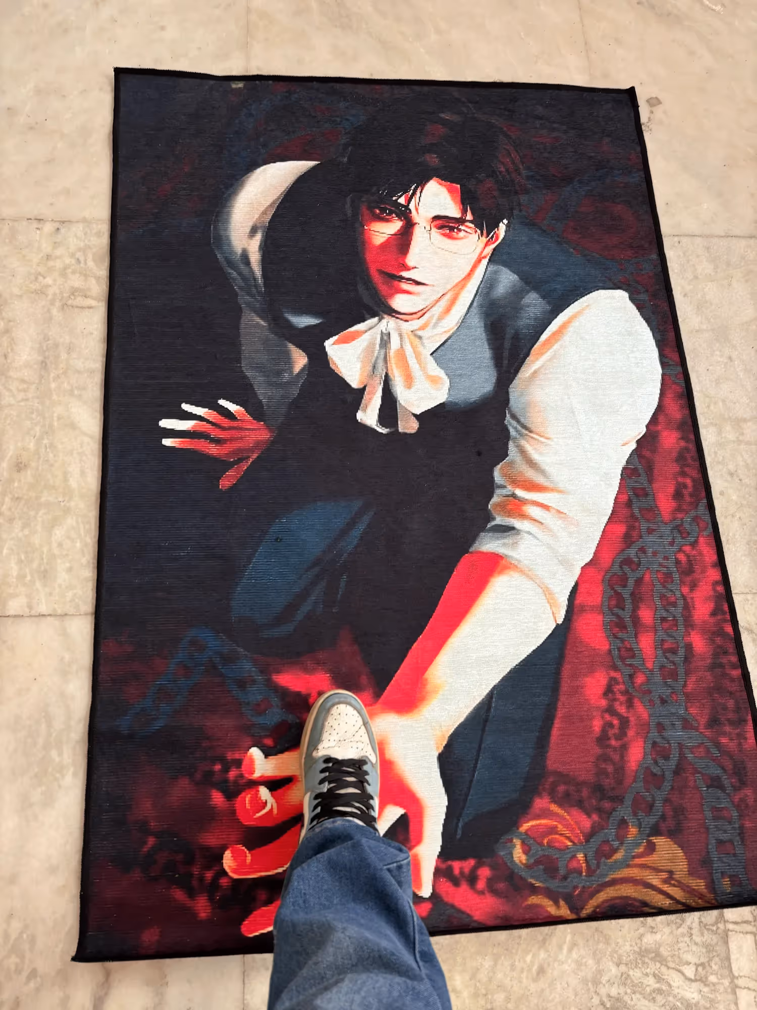 Servant Sitting Printed Rug image 2