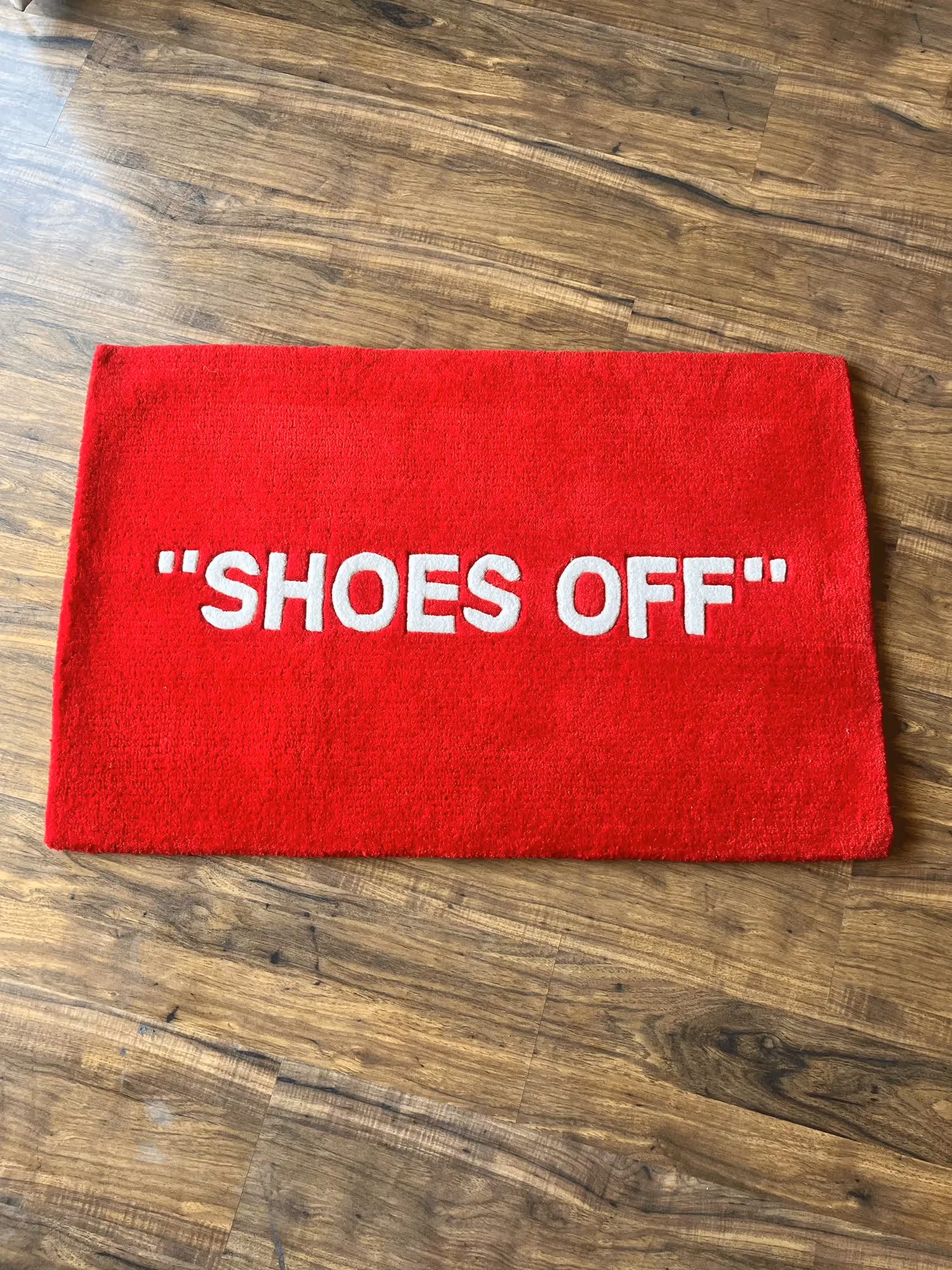 Shoes Off Hand Tufted Rug image 1