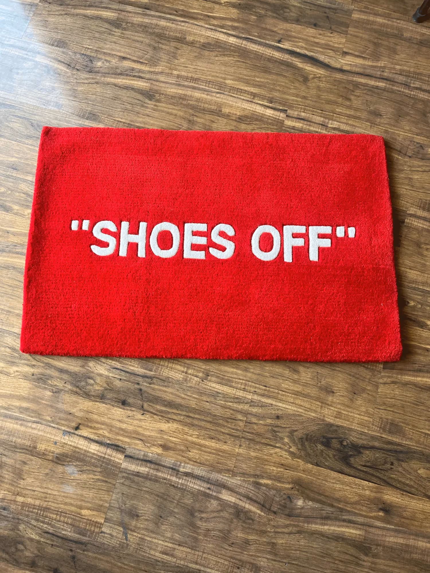 Shoes Off Hand Tufted Rug image 4