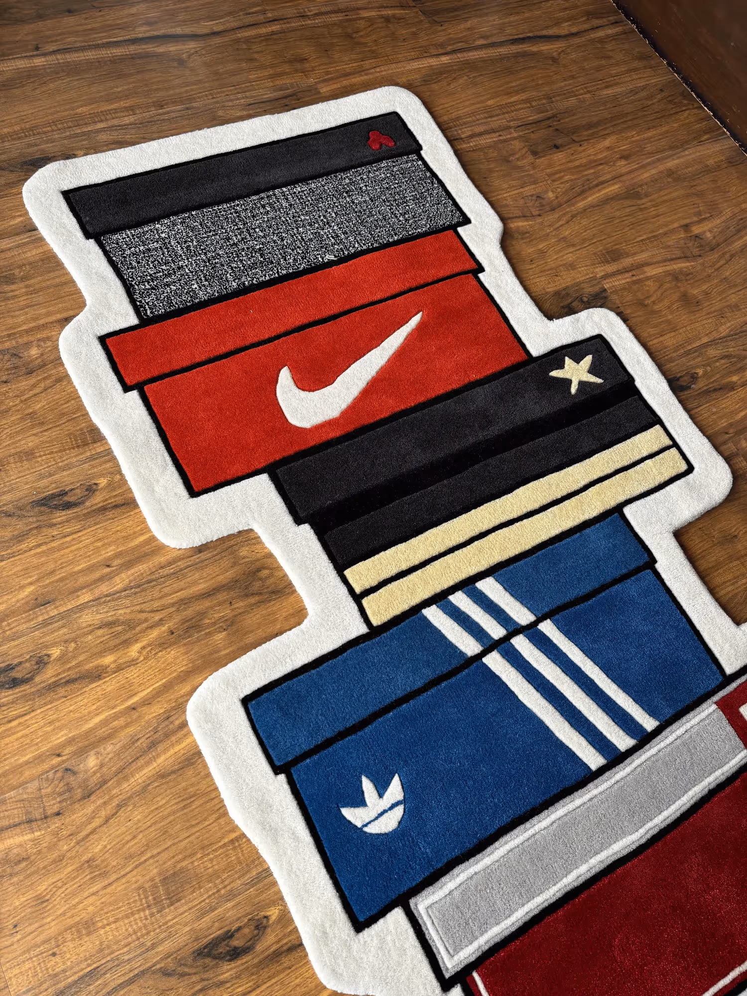 Sneakers Box Hand Tufted Rug  image 2