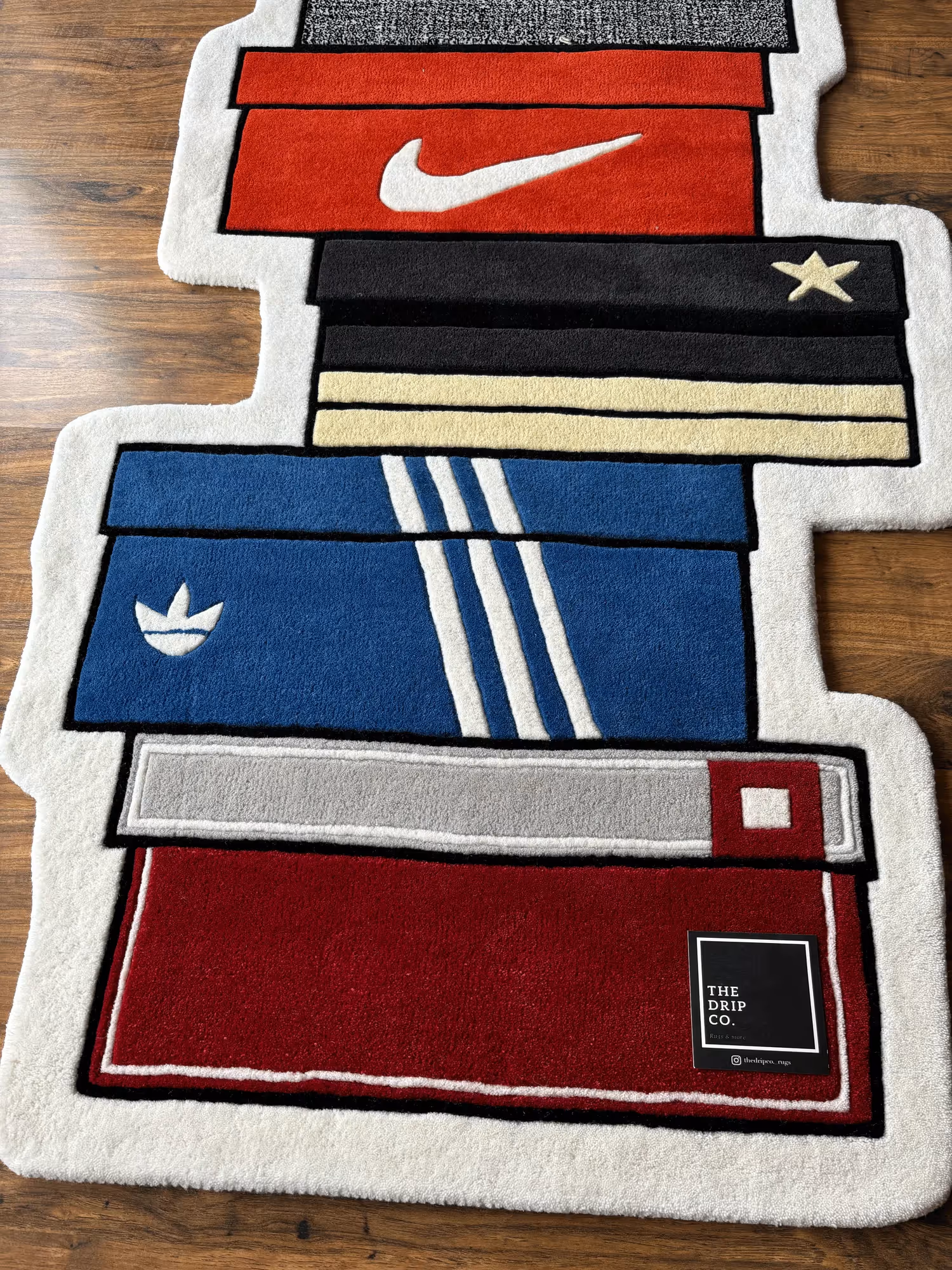 Sneakers Box Hand Tufted Rug  image 3