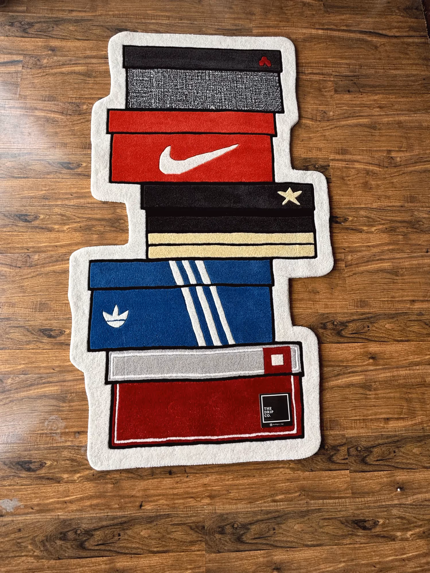 Sneakers Box Hand Tufted Rug  image 8