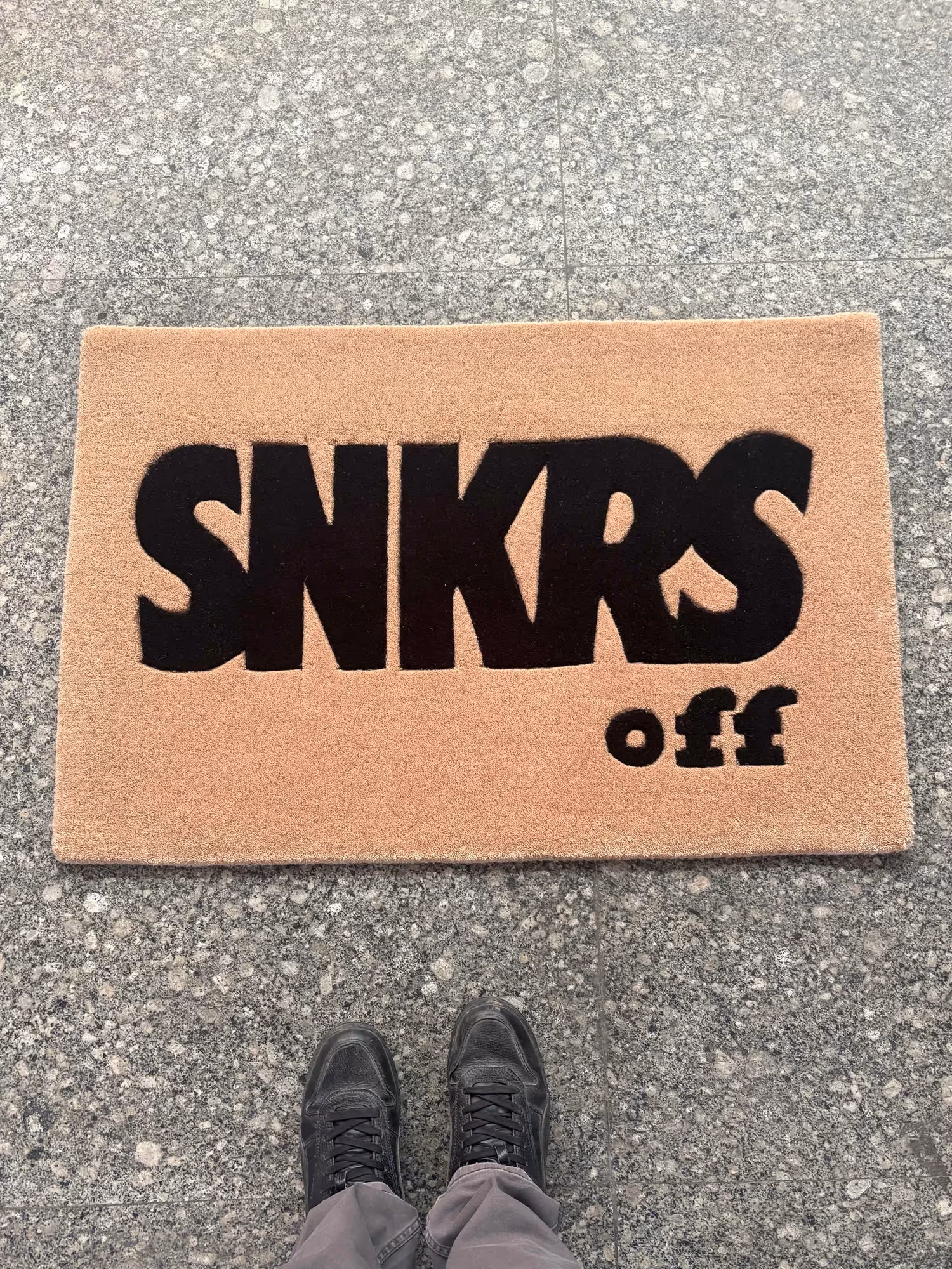 Sneakers Off Hand Tufted Rug image 3