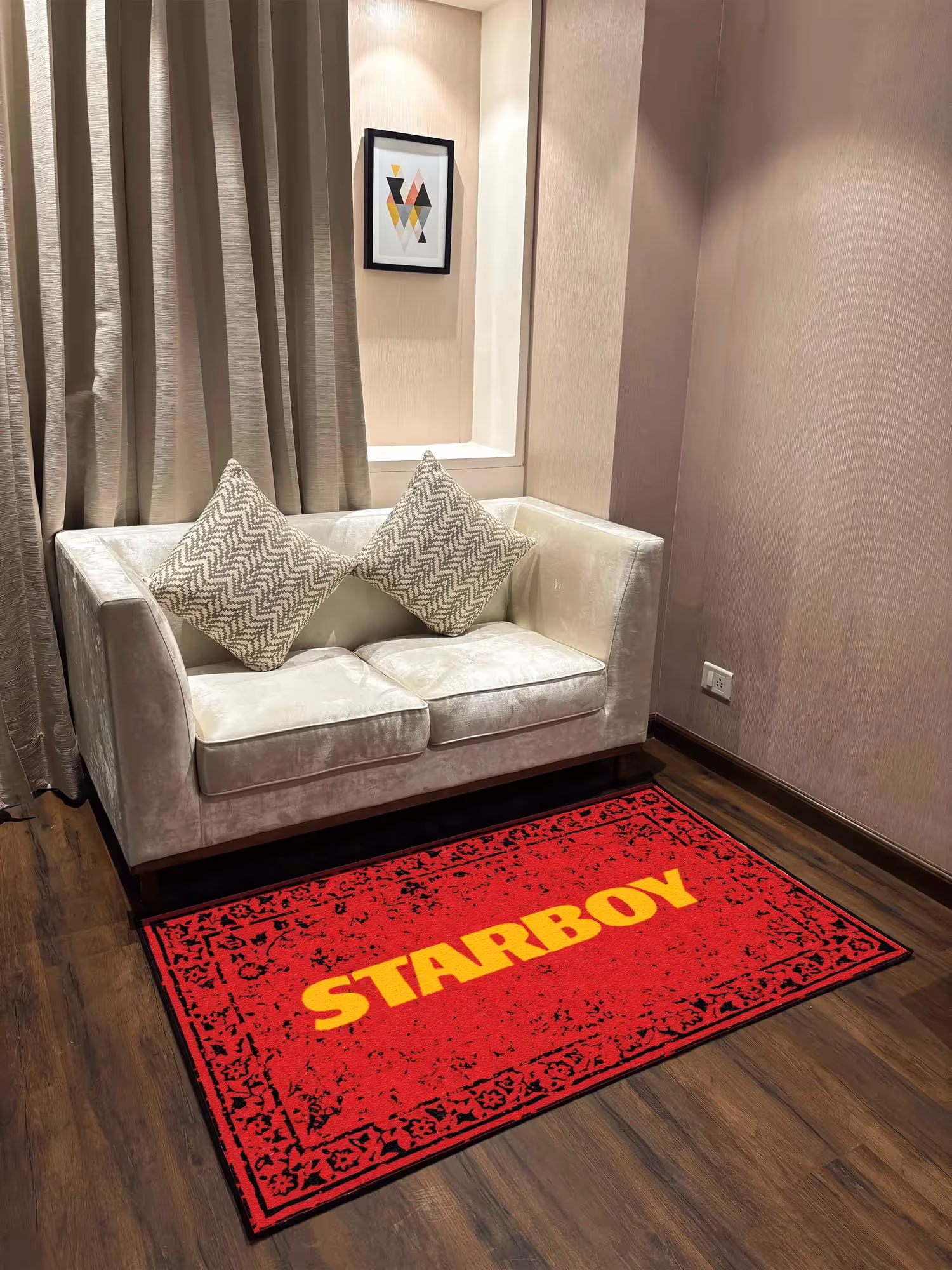 Starboy Traditional Design Washable Rug image 3