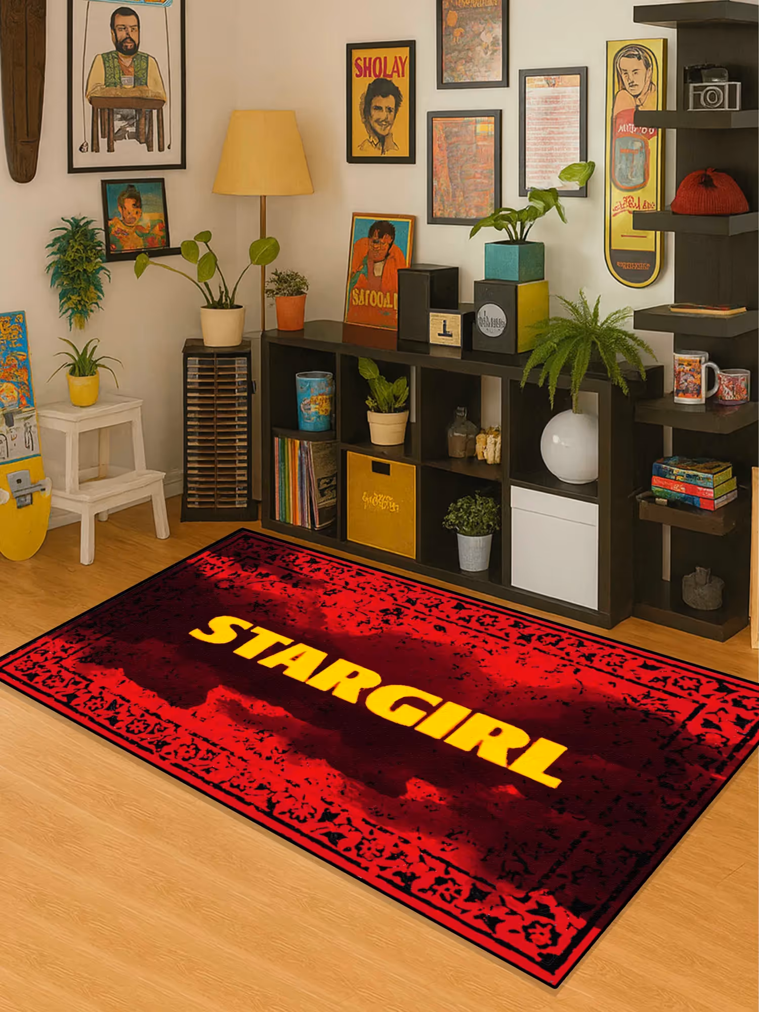 Stargirl Traditional Design Washable Rug  image 1