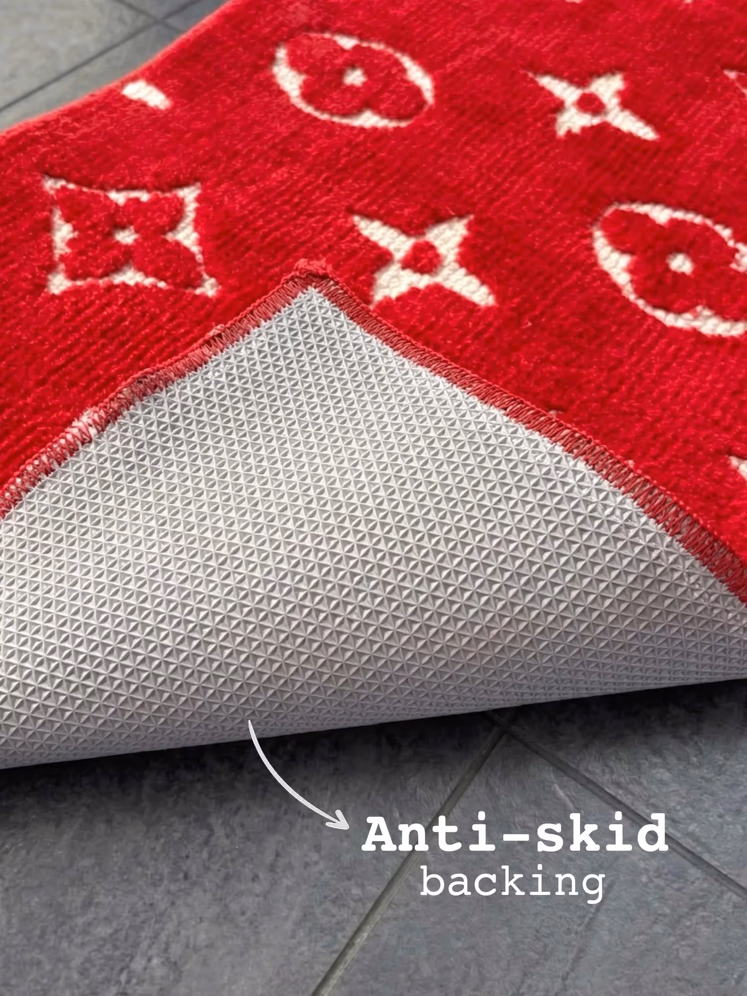 Sup Red Bath Mat image 2