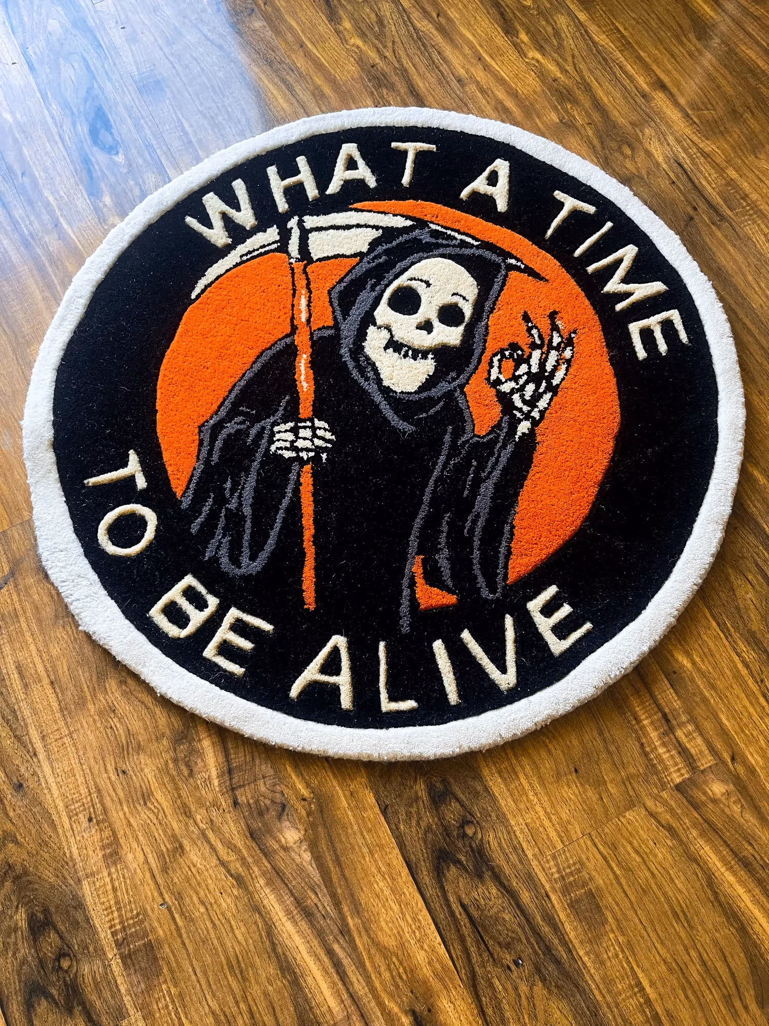 Time To Be Alive Hand Tufted Rug image 2
