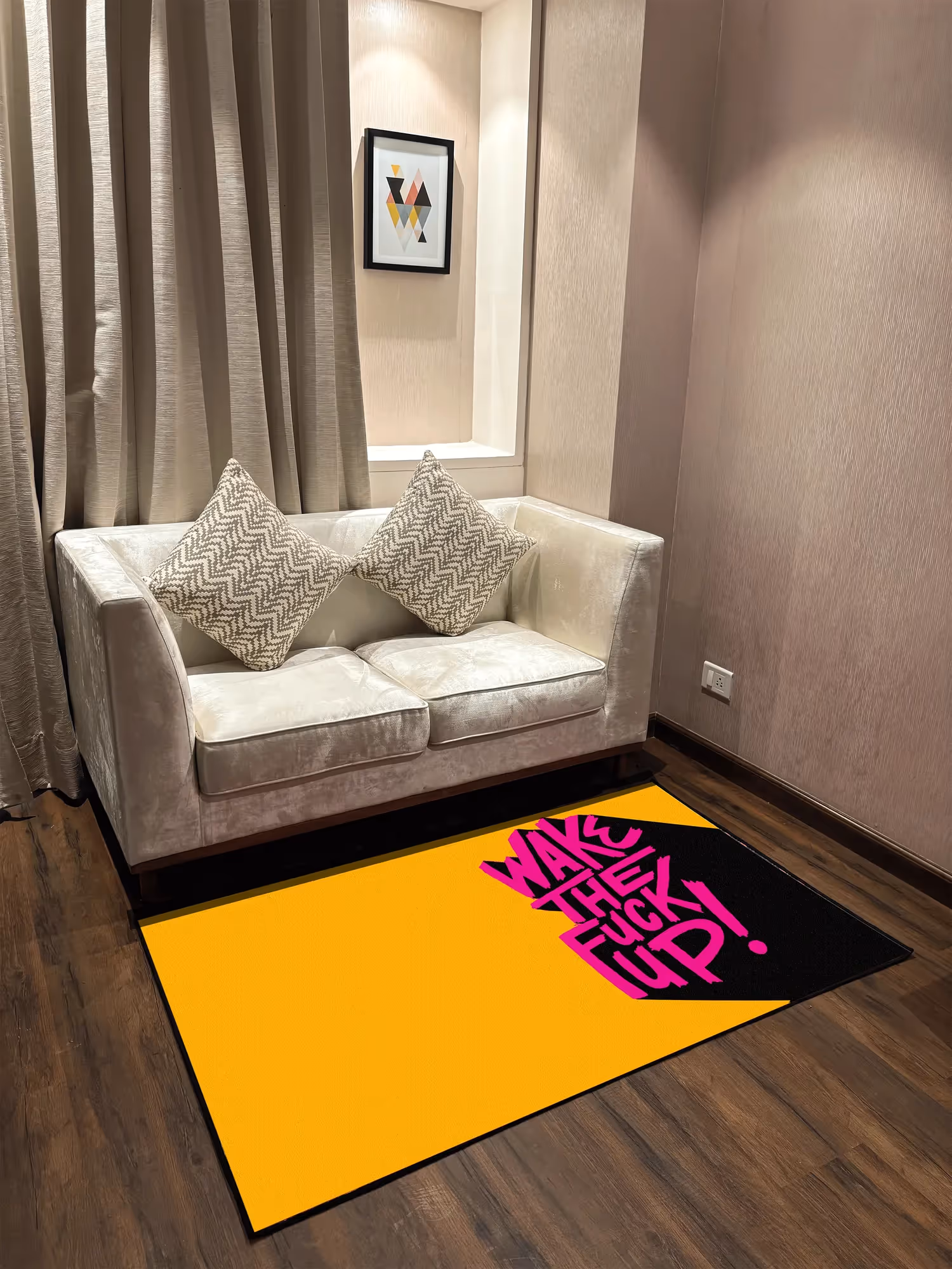 Wake Up Washable Rug image 2