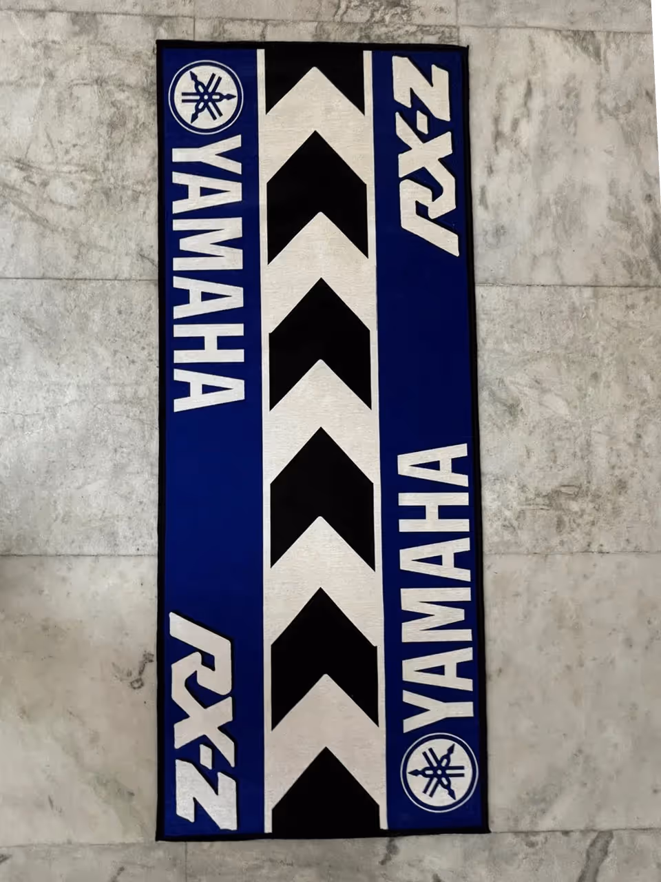 Yamaha Rz Blue Printed Rug  image 4