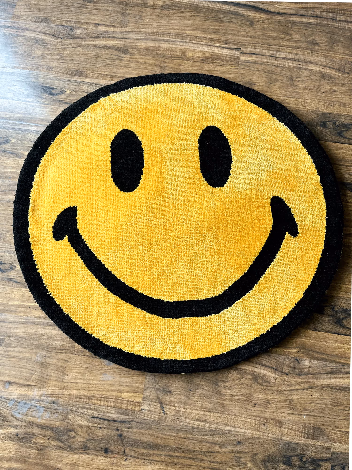 Yellow Smile Machine Tufted Rug image 2