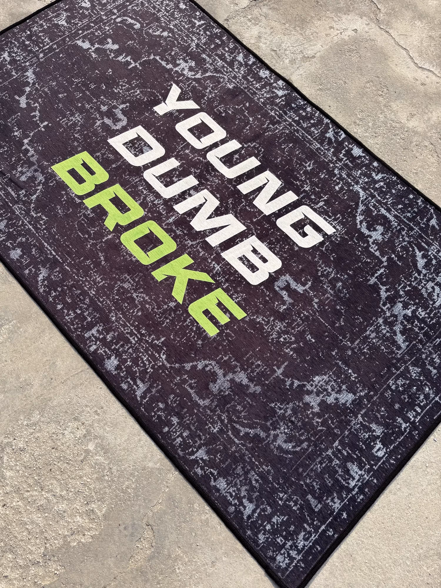 Young Dumb Broke Washable Rug image 3