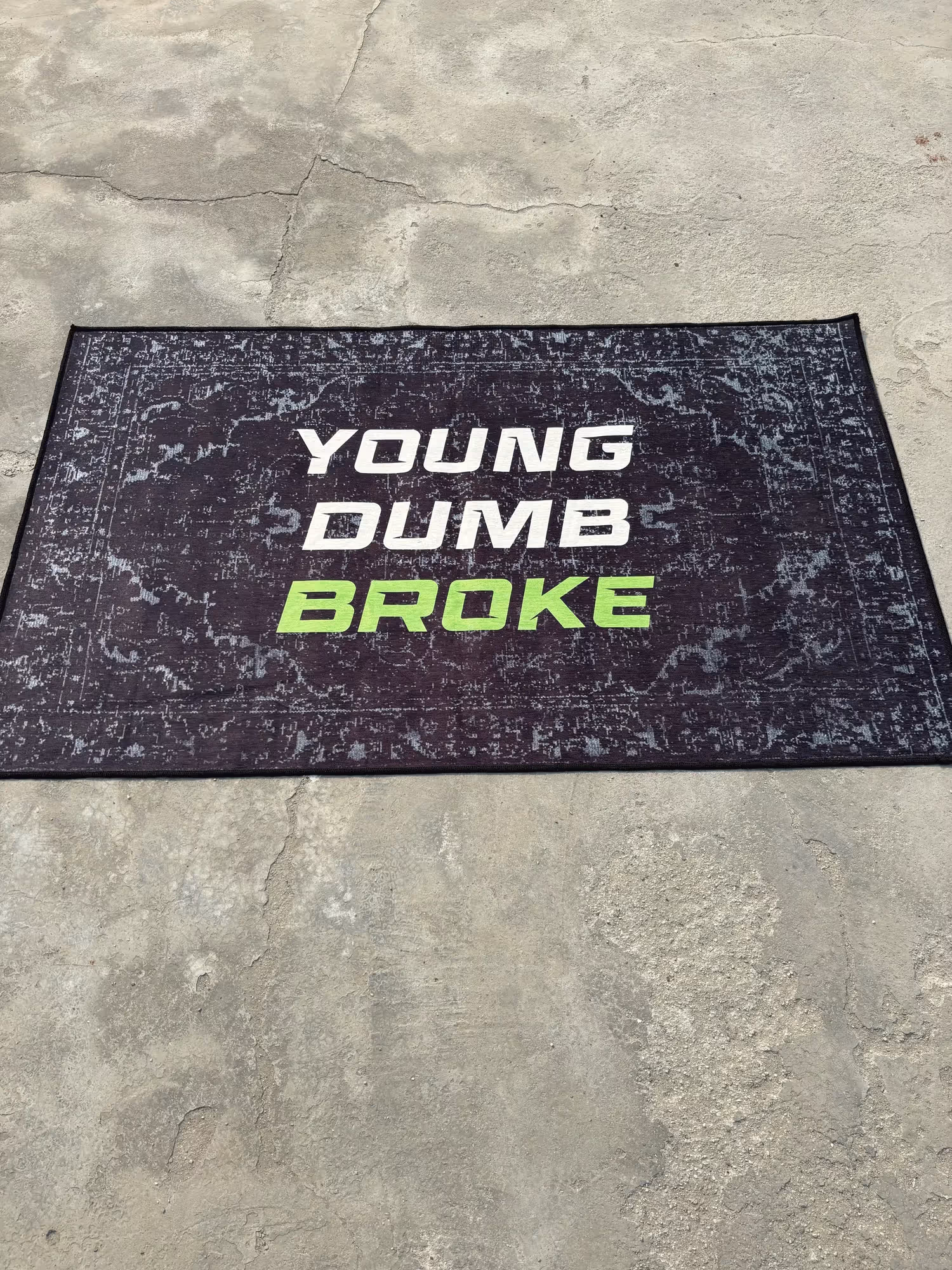 Young Dumb Broke Washable Rug image 4