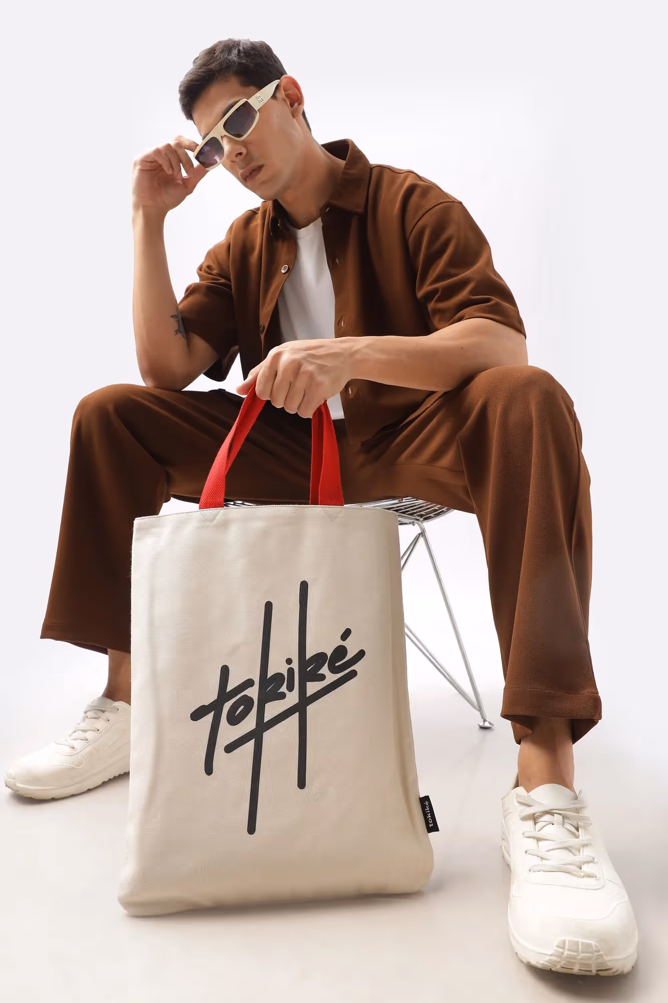 Basic Not So Basic Tote Red image 1