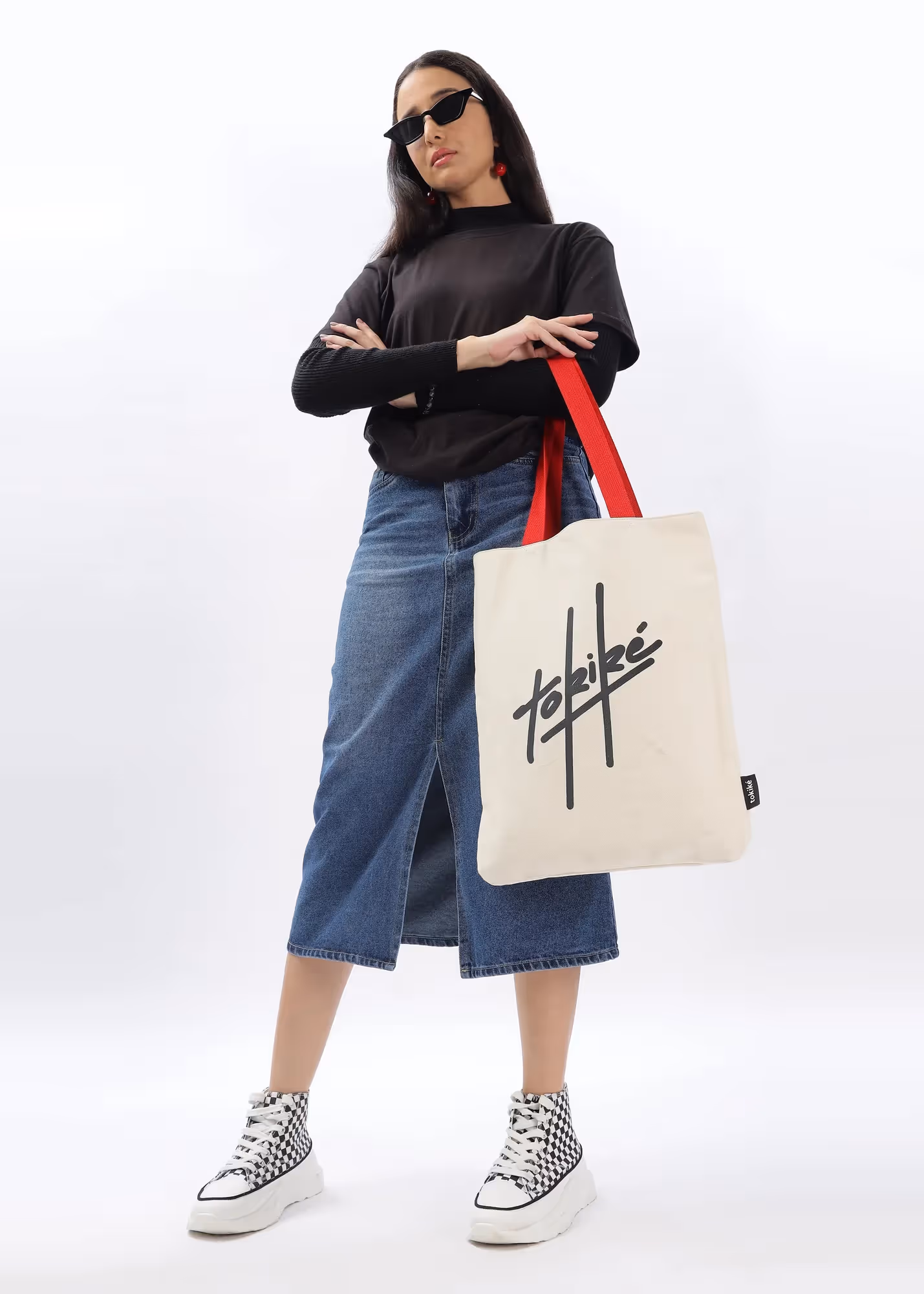 Basic Not So Basic Tote Red image 2