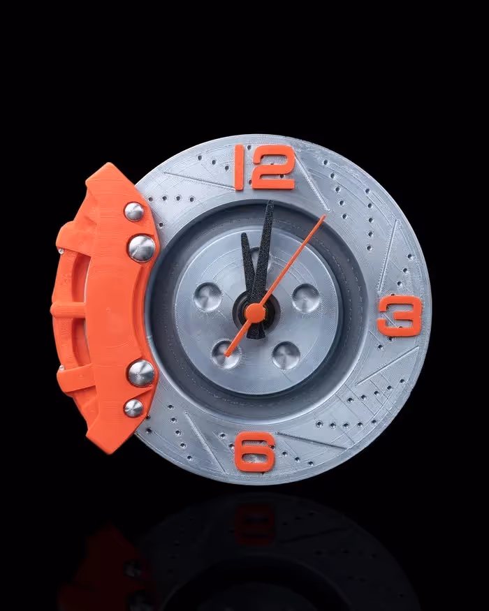 Brake Time! Wall Clock image 2