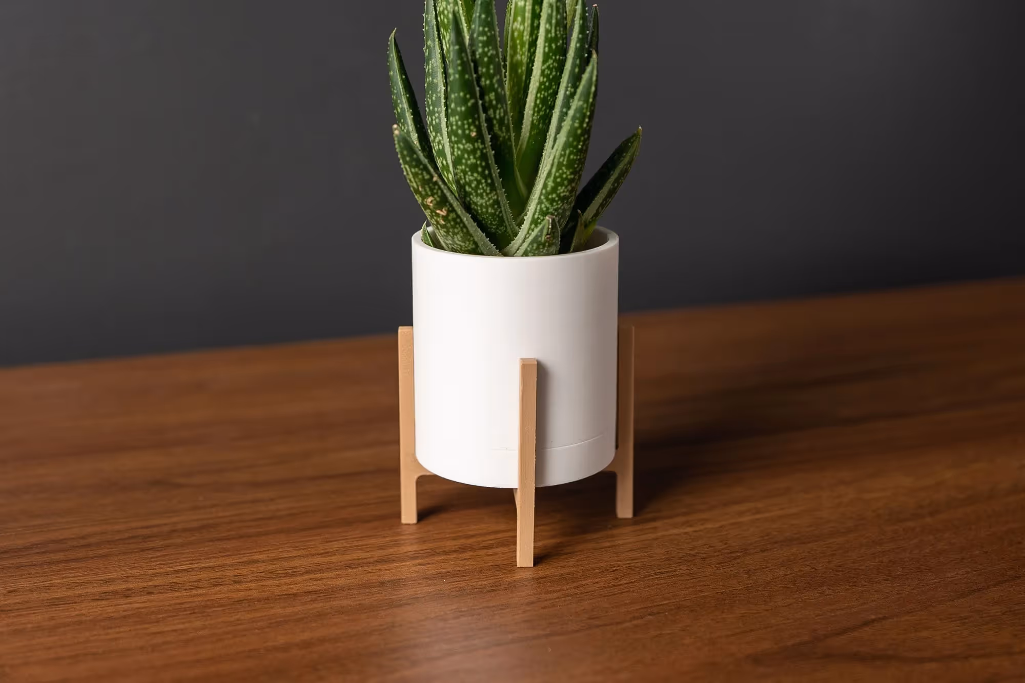 Classic Planter With Drip Tray And Stand image 1