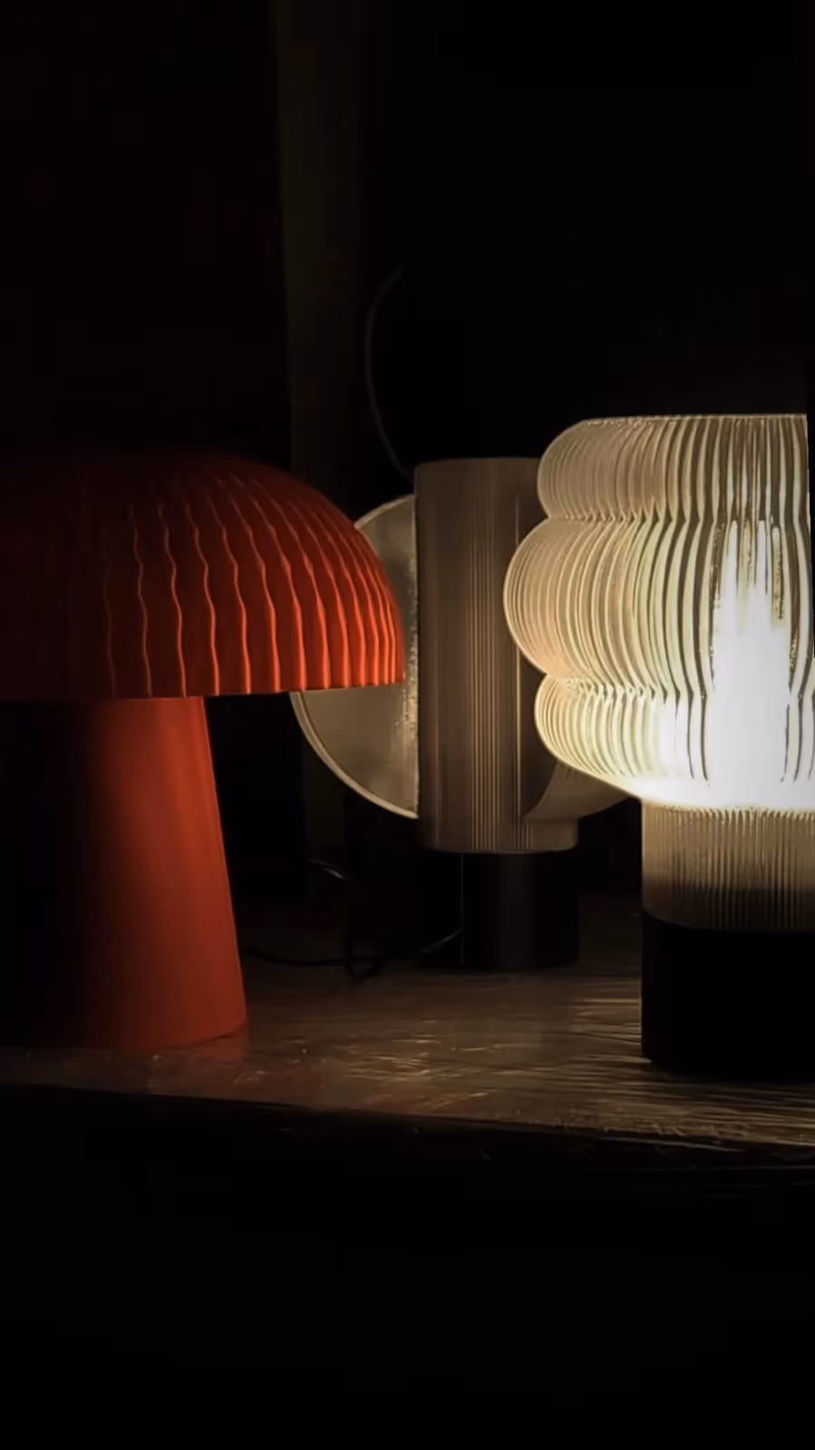 Orange Mushroom Table Lamp  image 4