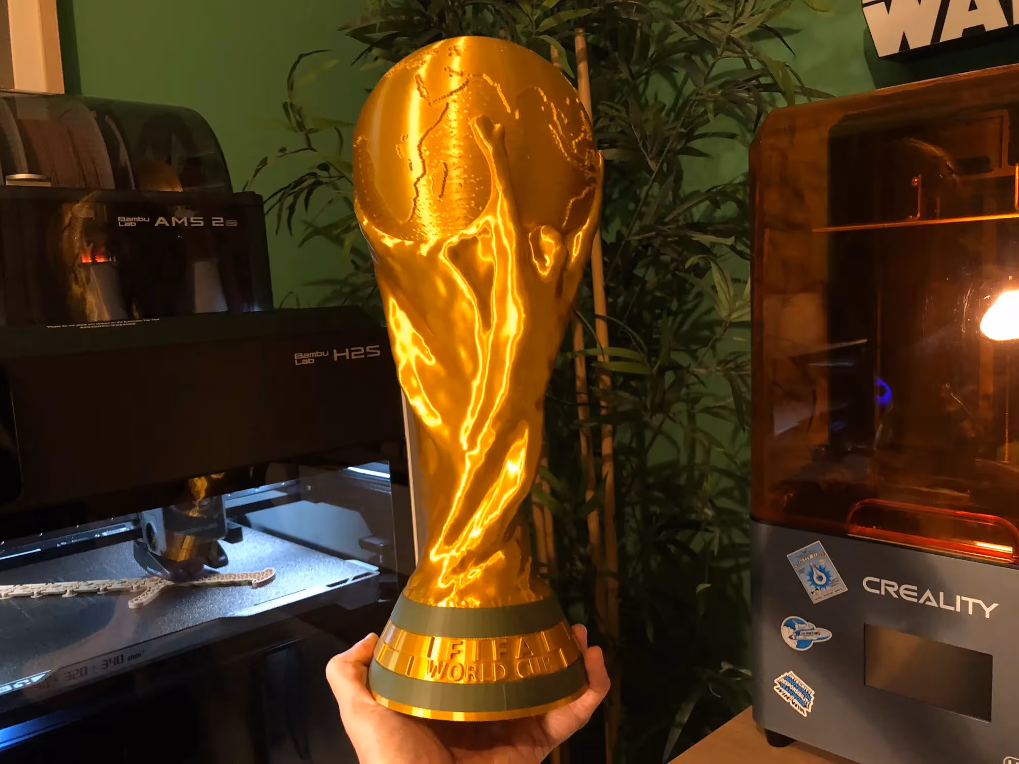 World Cup FIFA Trophy Real Size 1:1 image 1