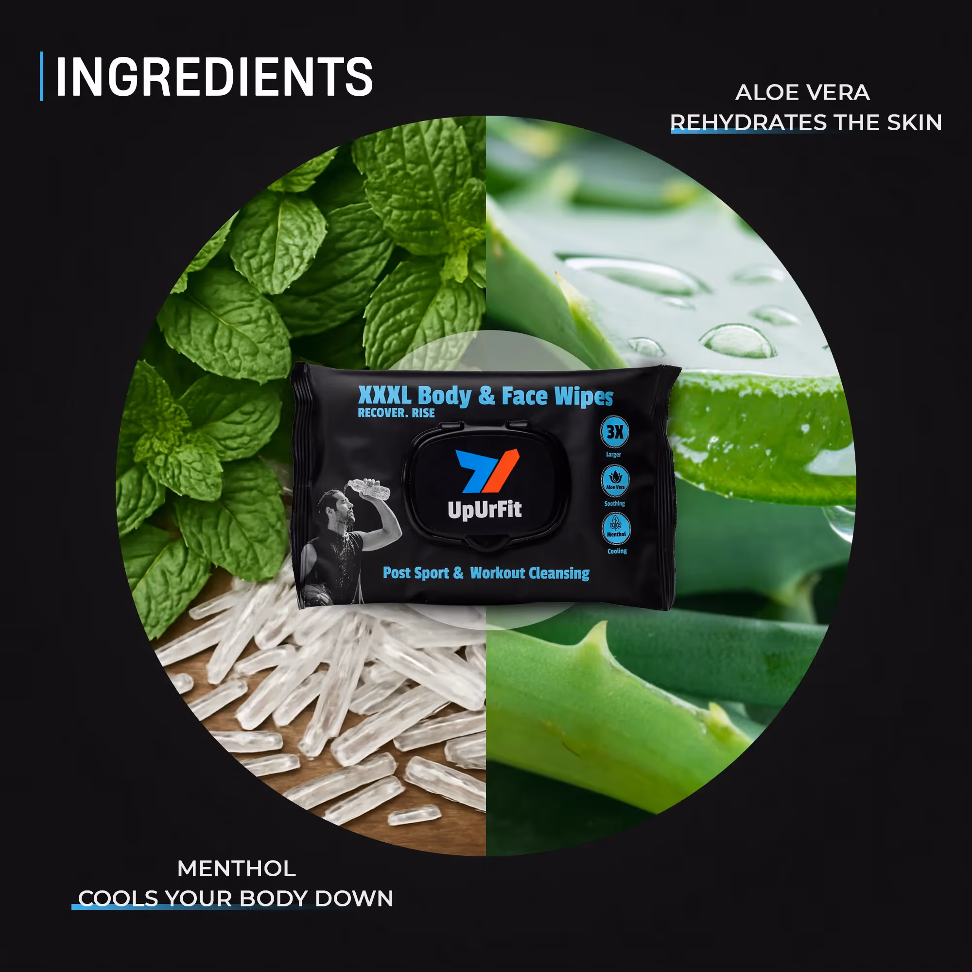 XXXL Body & Face Wipes image 4