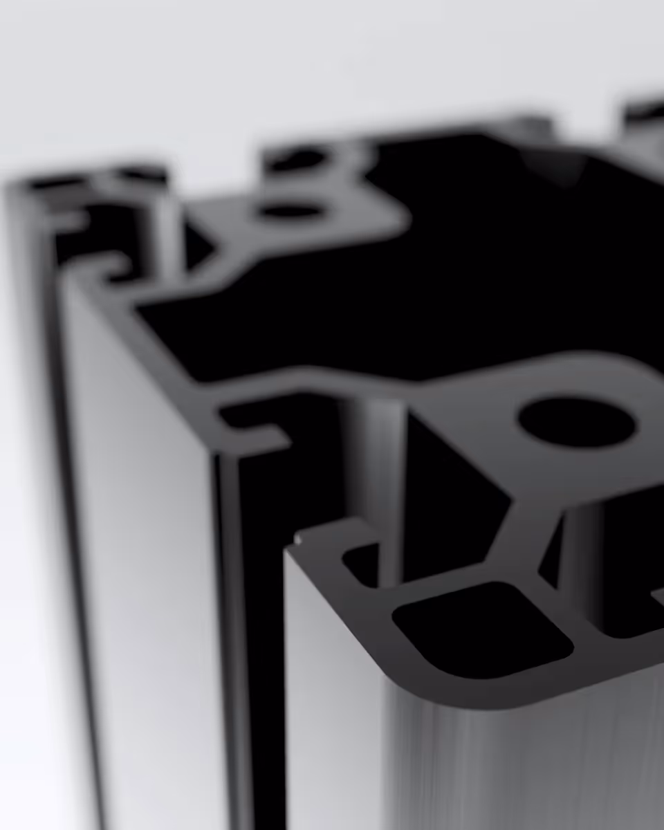 Extrusion Vase Black  image 3
