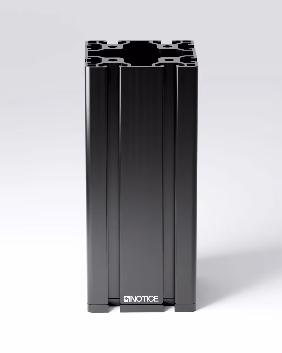 Extrusion Vase Black  image 4