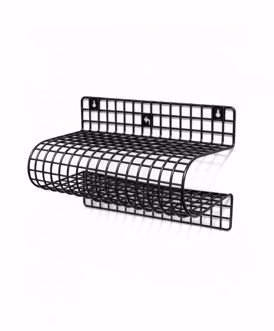 Mesh Shelf Black image 2