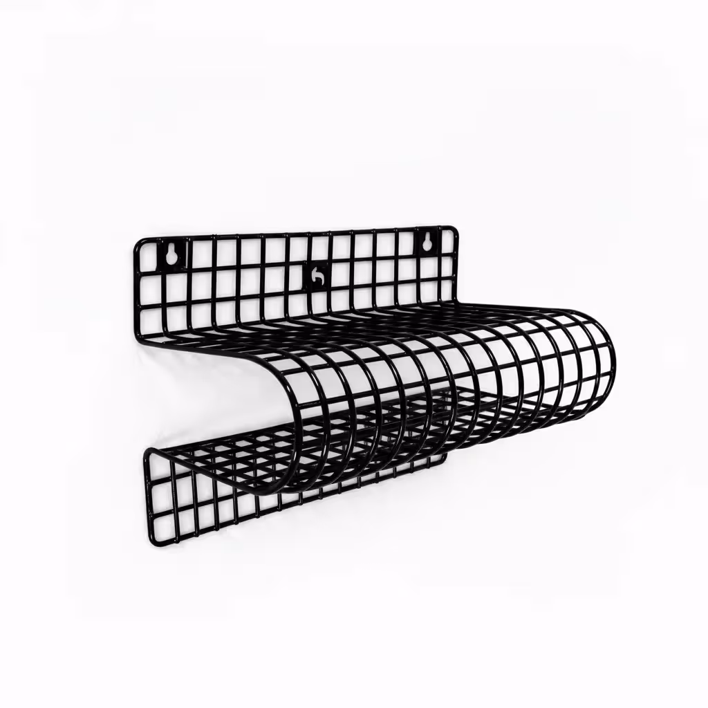 Mesh Shelf Black image 3