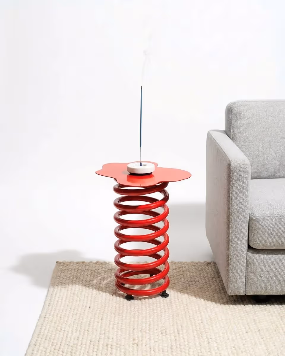 Spring Table Red image 1