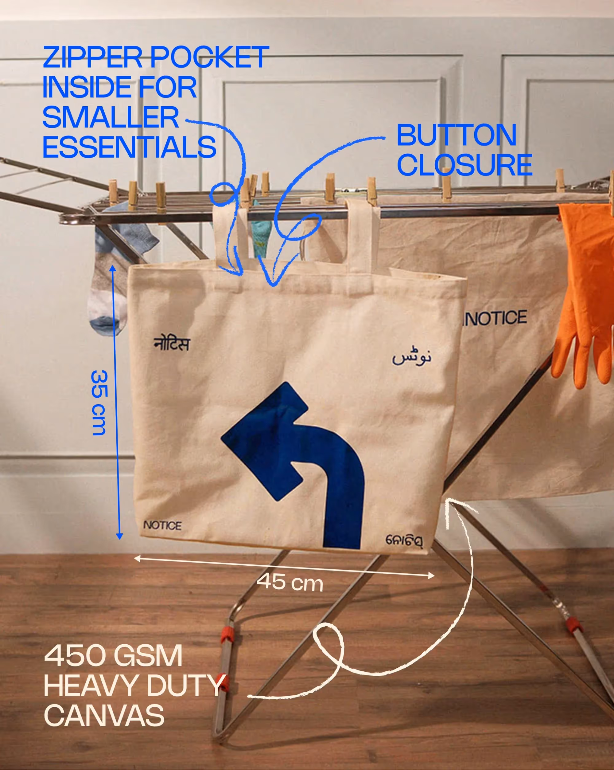 Wearenotice TOTE-ALLY BAG - photo 2 of 5