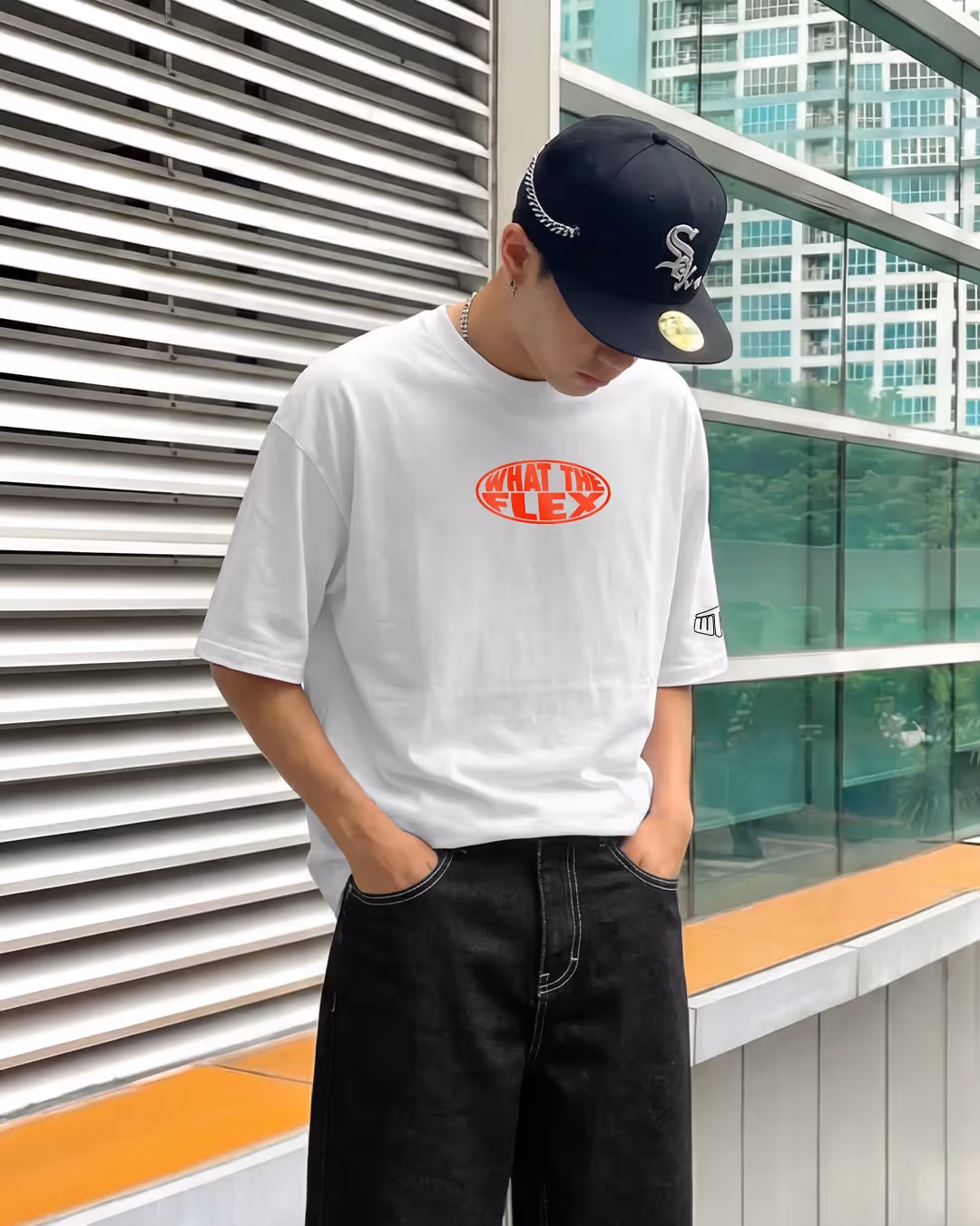 Ain't Easy Heavyweight White T-shirt image 10