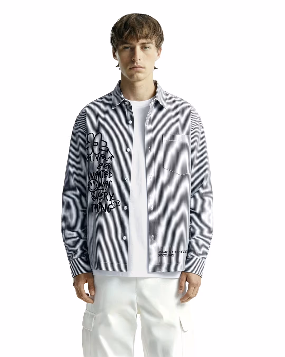 All Things Black Striped Shirt image 3