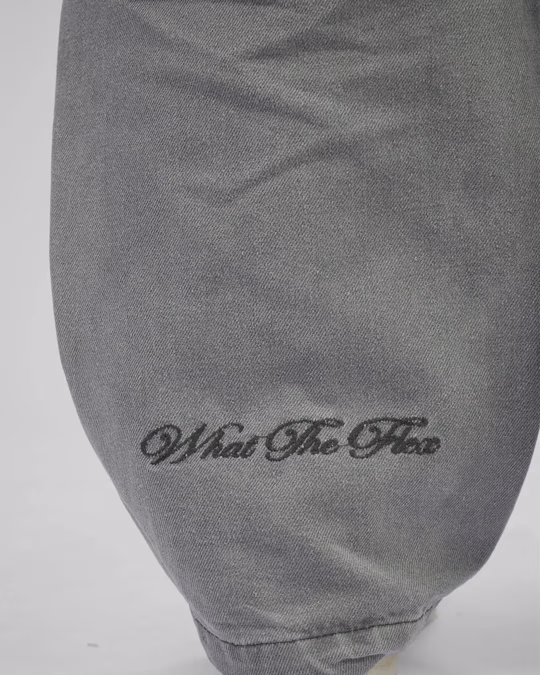 Ash Grey Baggy Jeans image 9