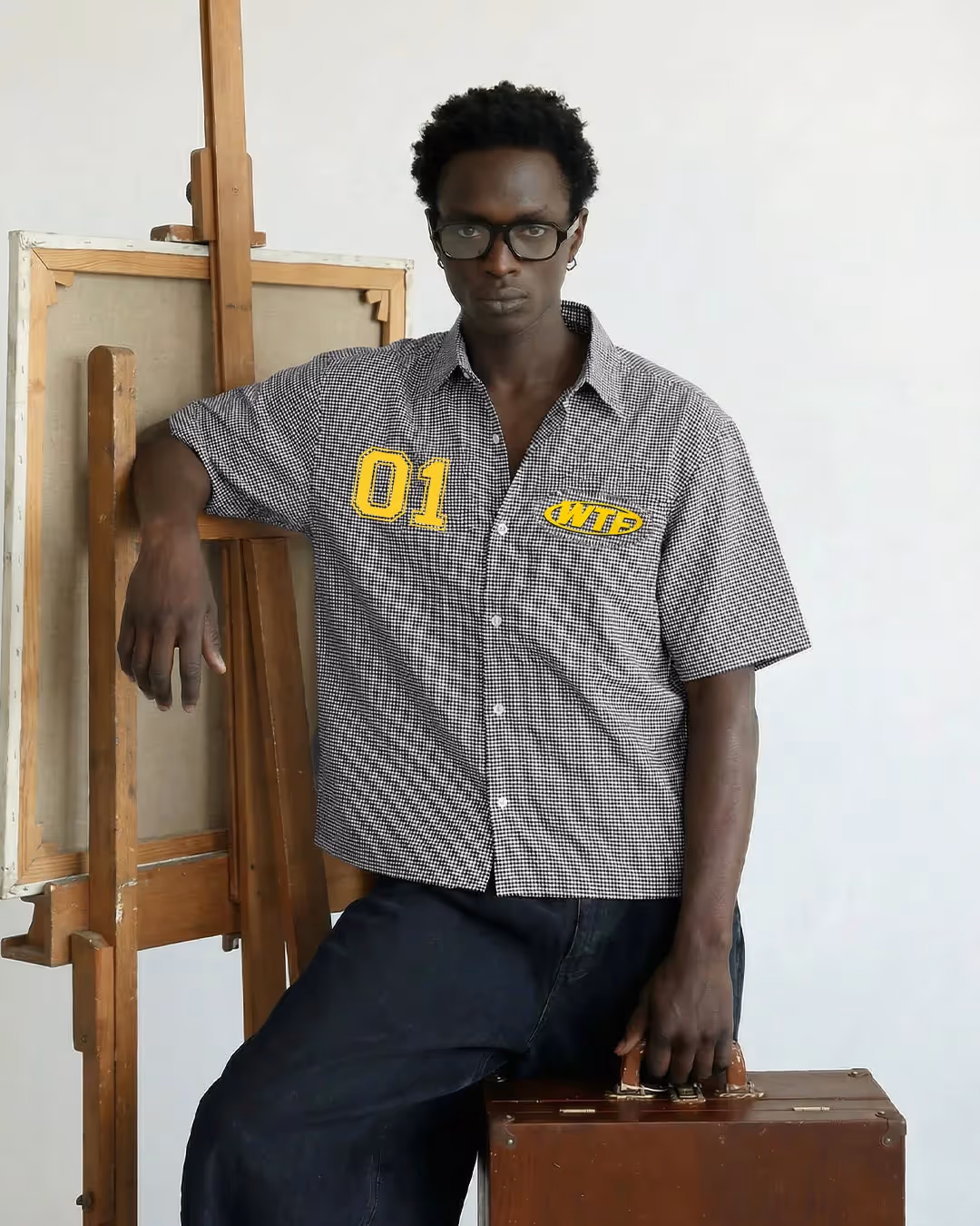 Assignment Half Sleeves Checks Shirt  image 11