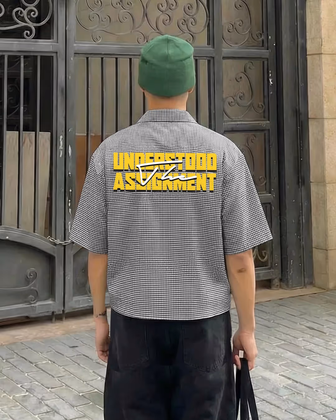 Assignment Half Sleeves Checks Shirt  image 9