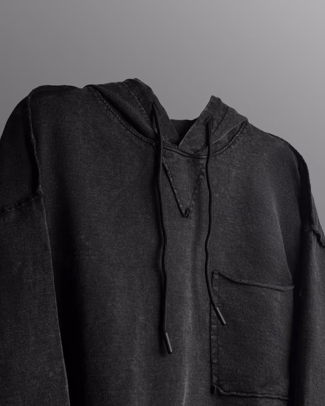 Bad Land Double Layer Hoodie image 6