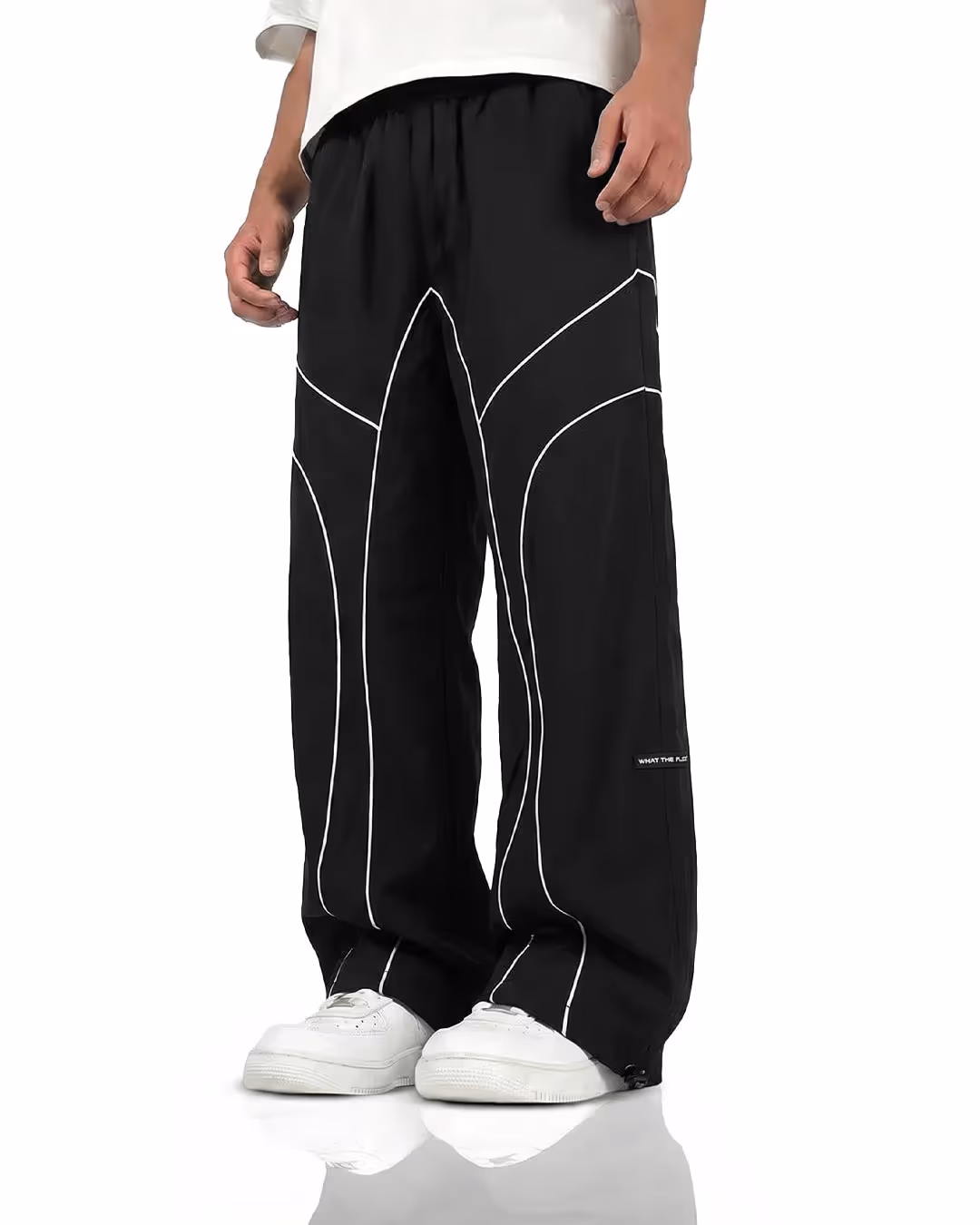 Baseline Black Parachute Pants image 1