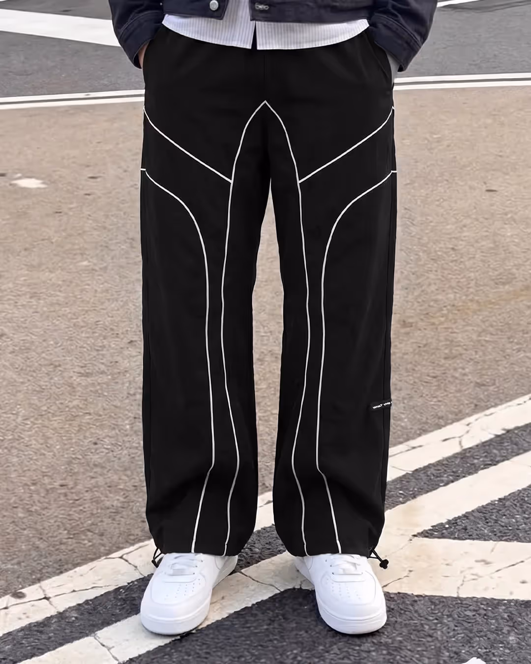 Baseline Black Parachute Pants image 5