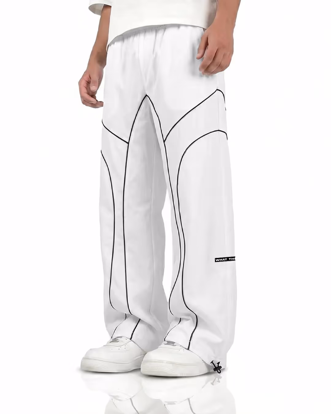 Baseline White Parachute Pants image 1