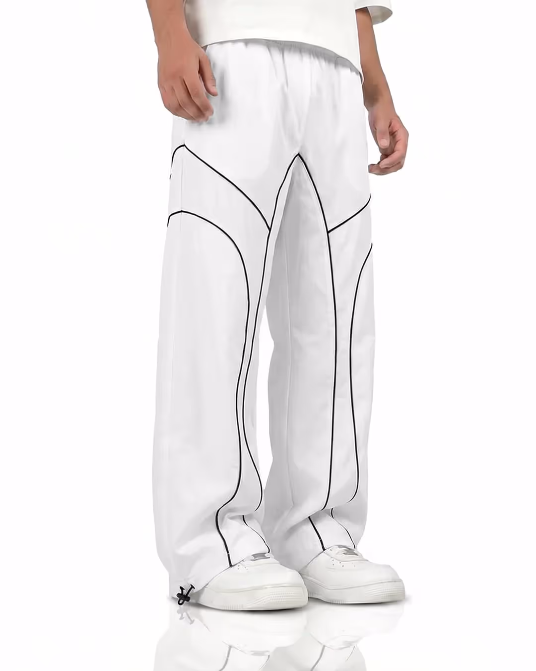 Baseline White Parachute Pants image 3