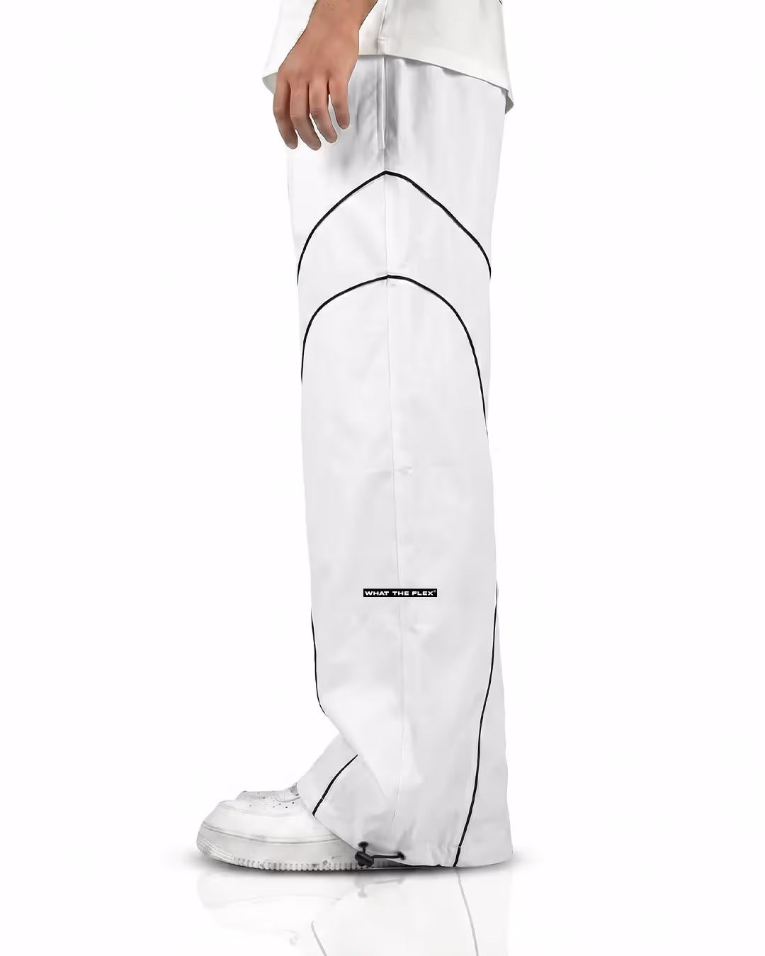 Baseline White Parachute Pants image 7