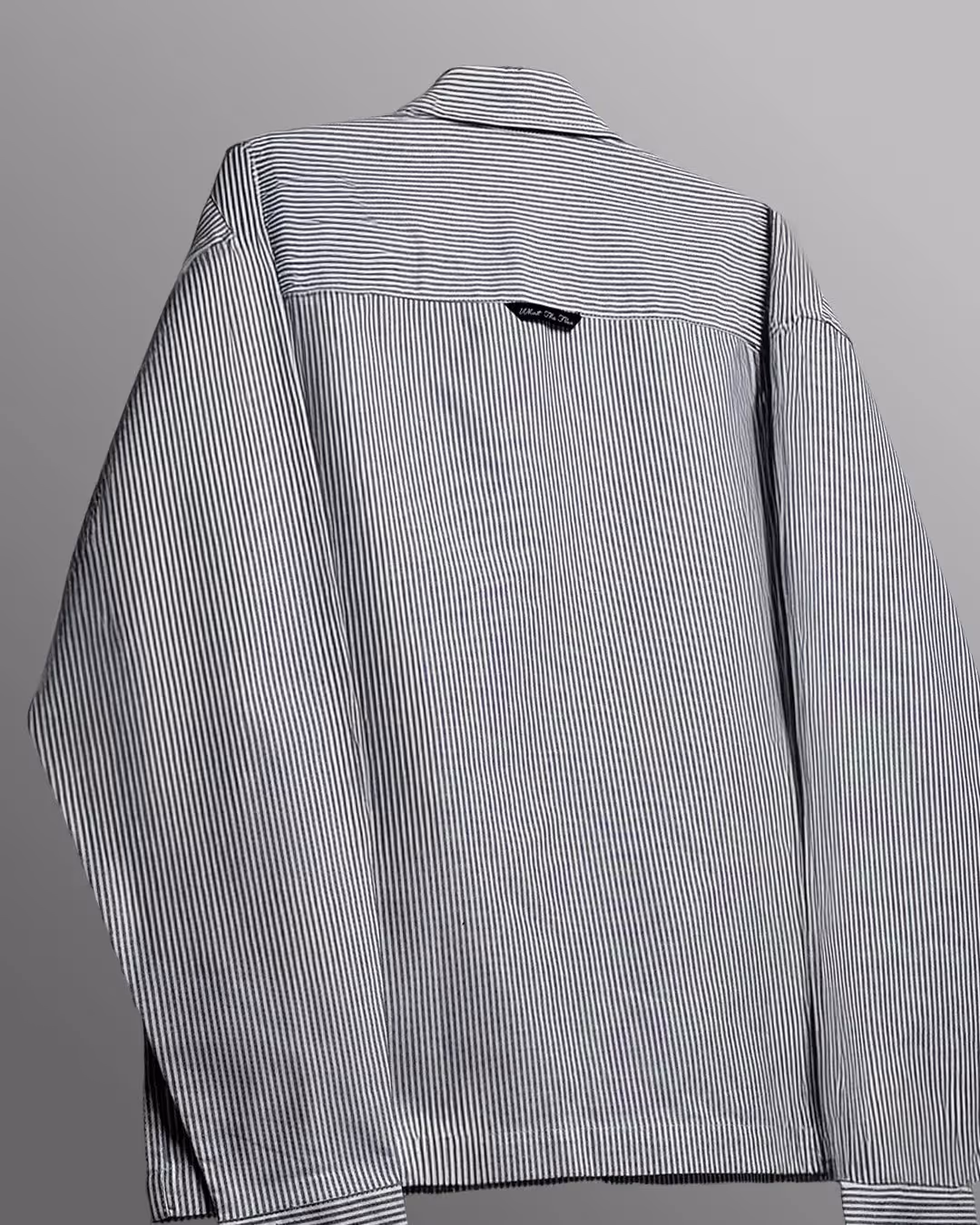 Basic Black Striped Shirt image 5