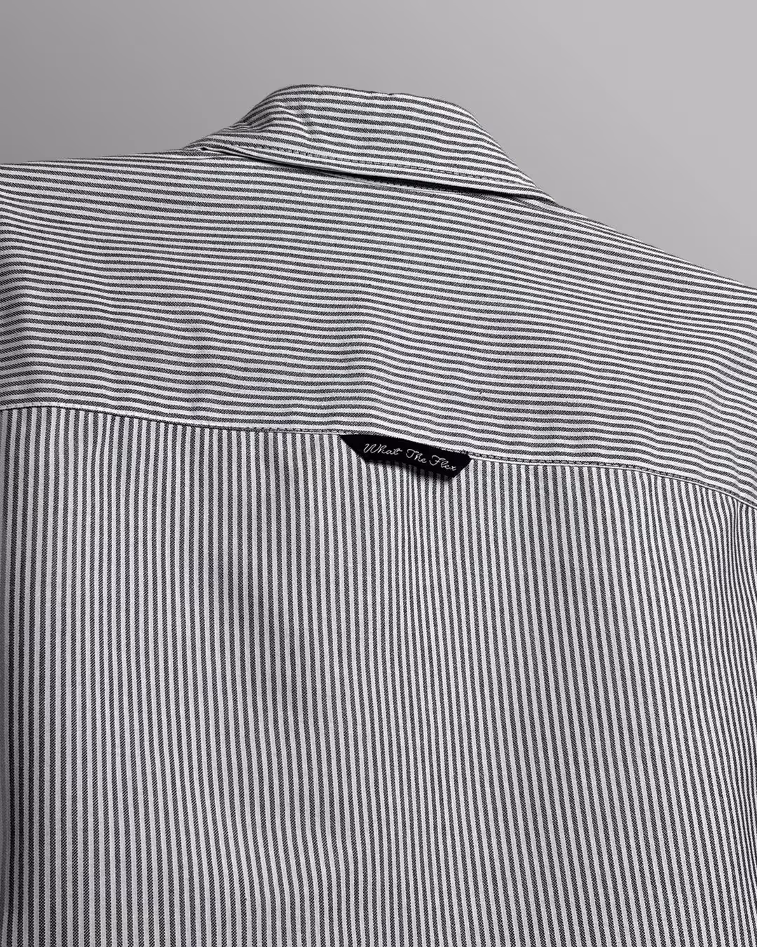 Basic Black Striped Shirt image 7