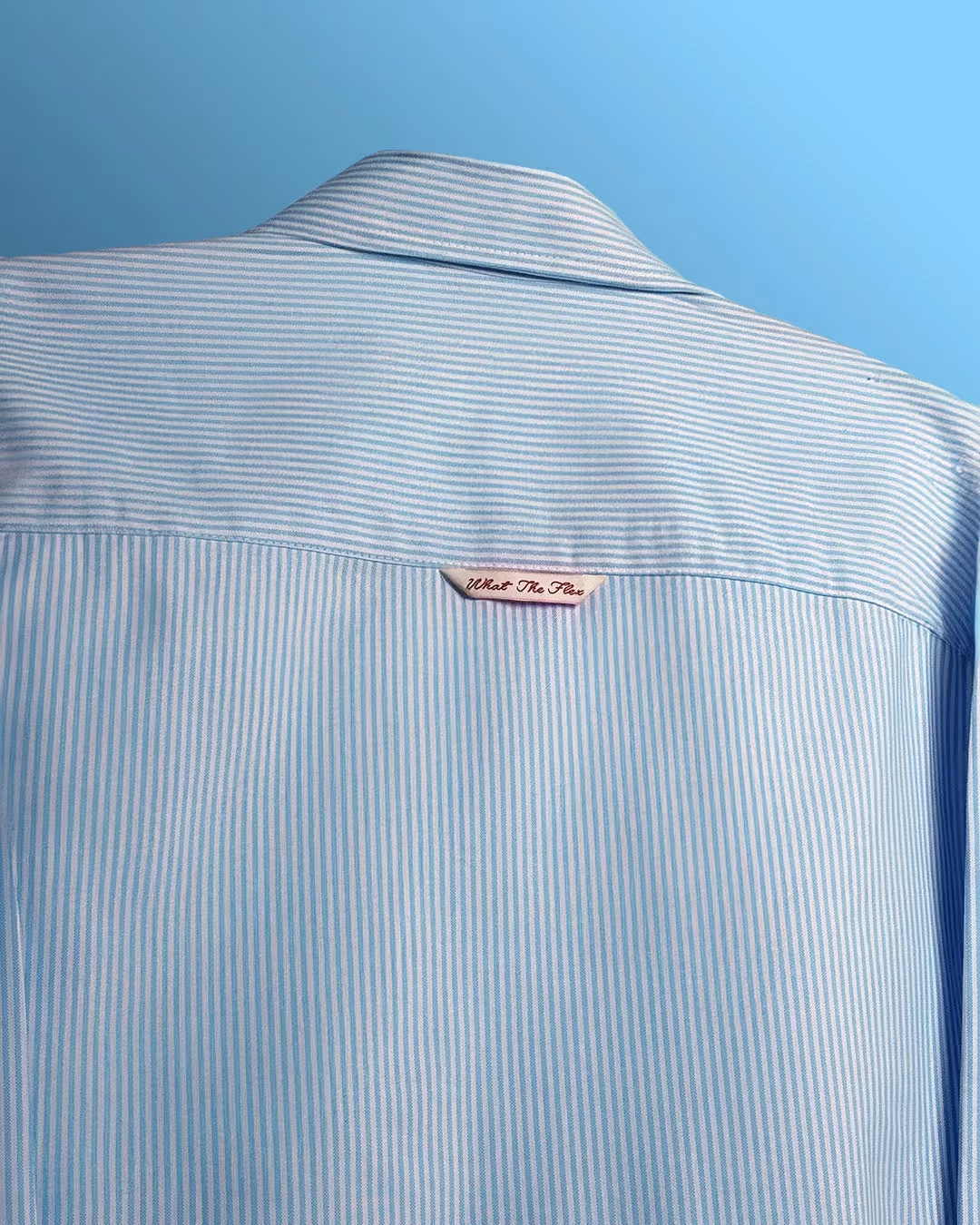 Basic Blue Striped Shirt image 8
