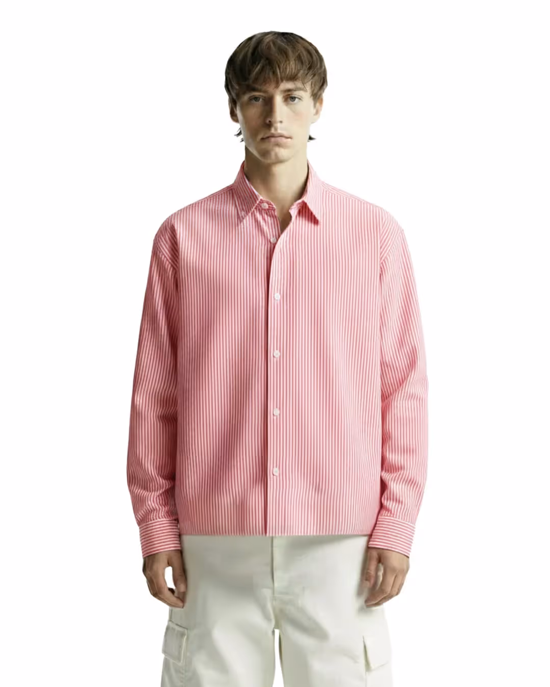 Basic Red Striped Shirt image 1
