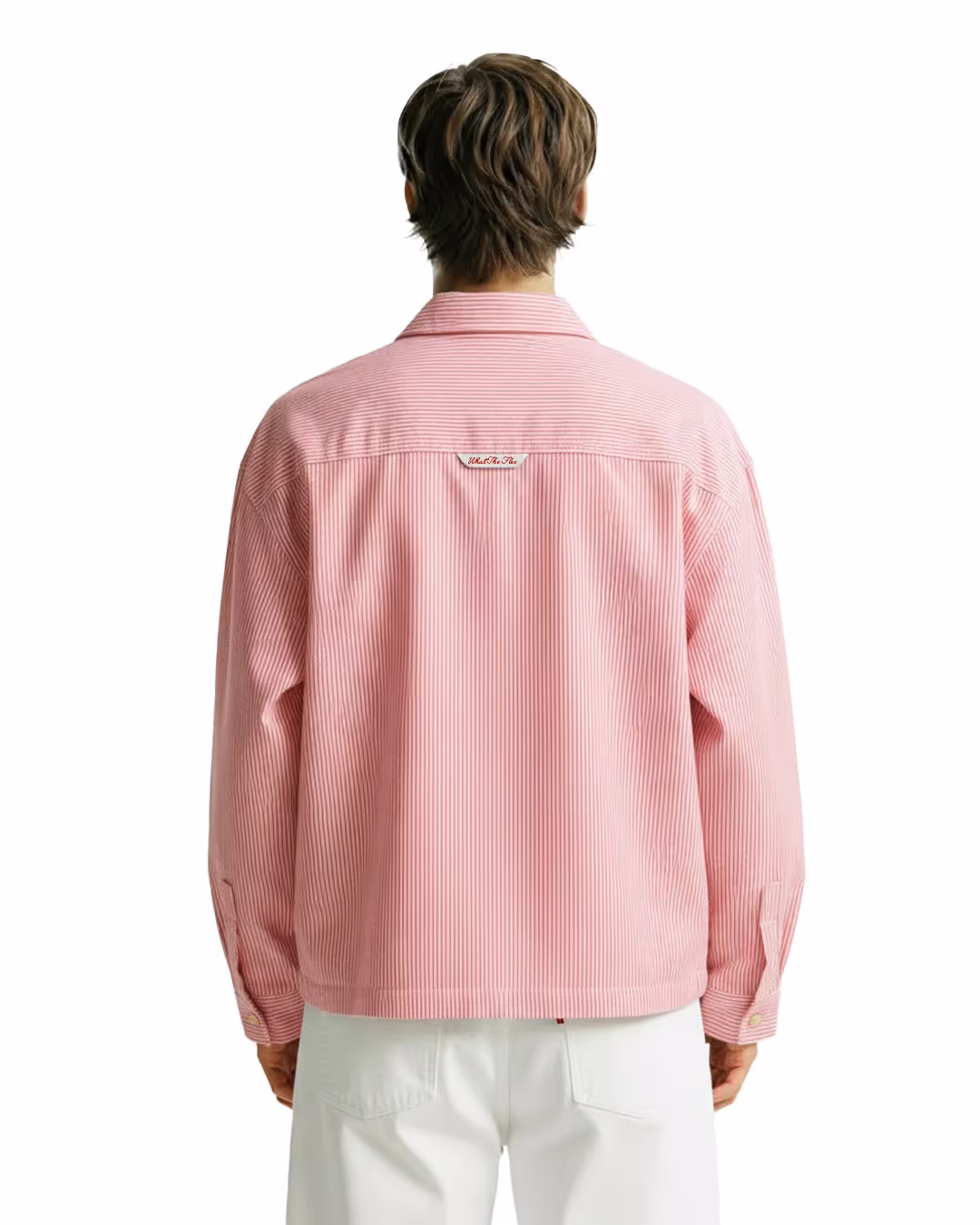 Basic Red Striped Shirt image 2