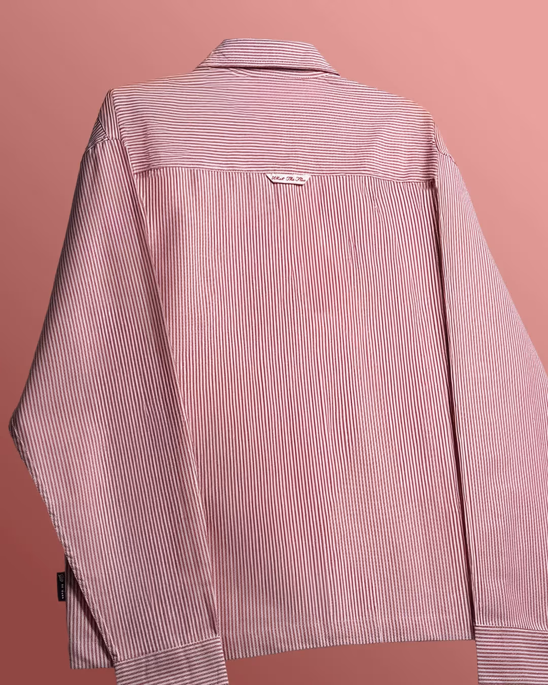 Basic Red Striped Shirt image 5