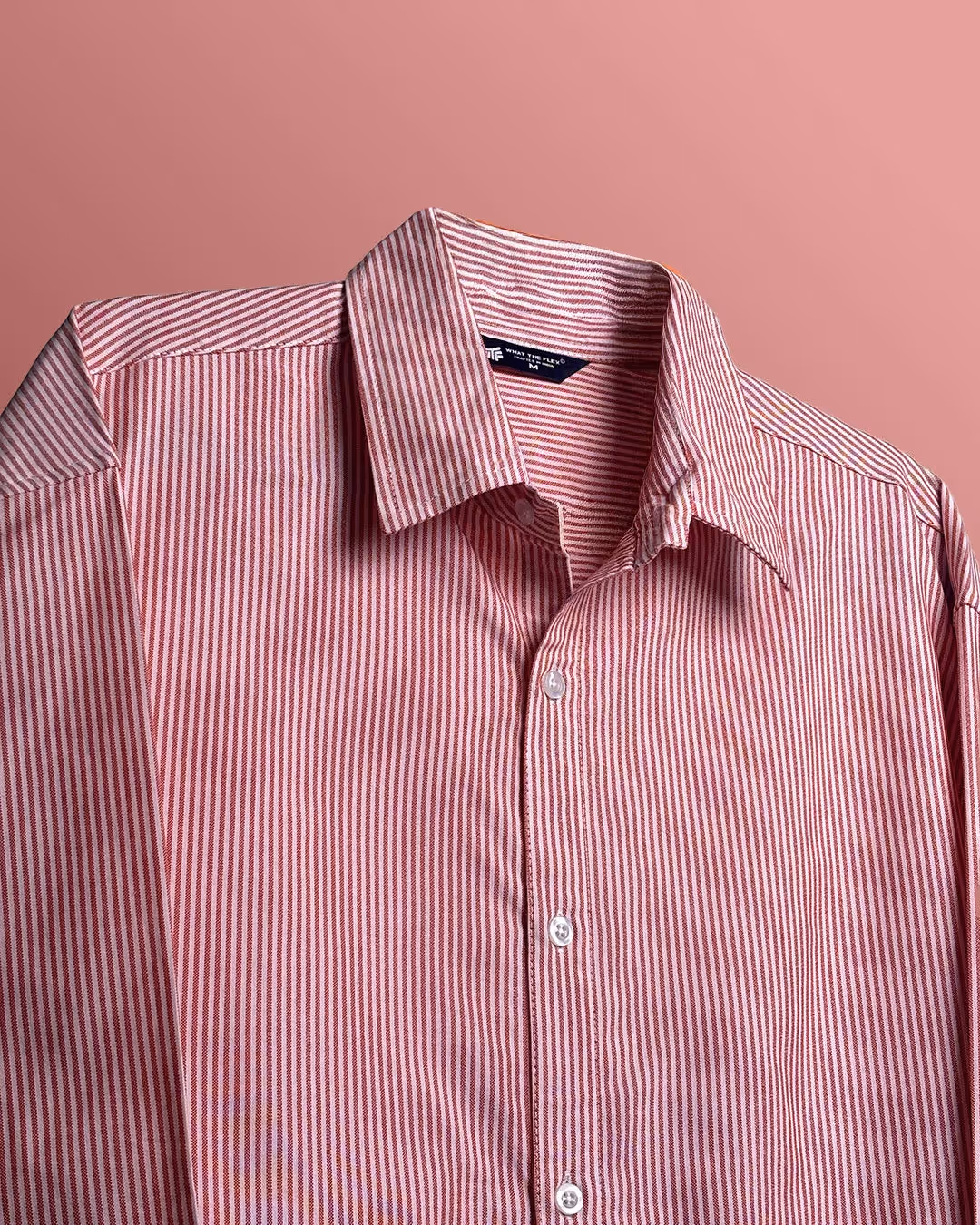 Basic Red Striped Shirt image 6