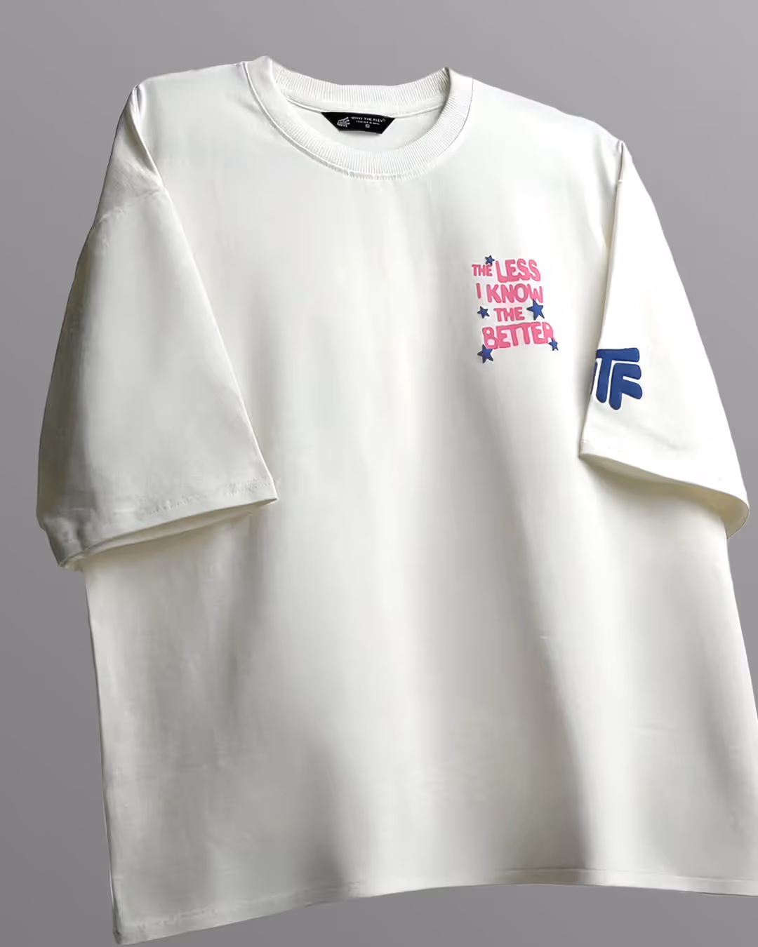 Better Boxy-Fit Off-White T-Shirt image 4