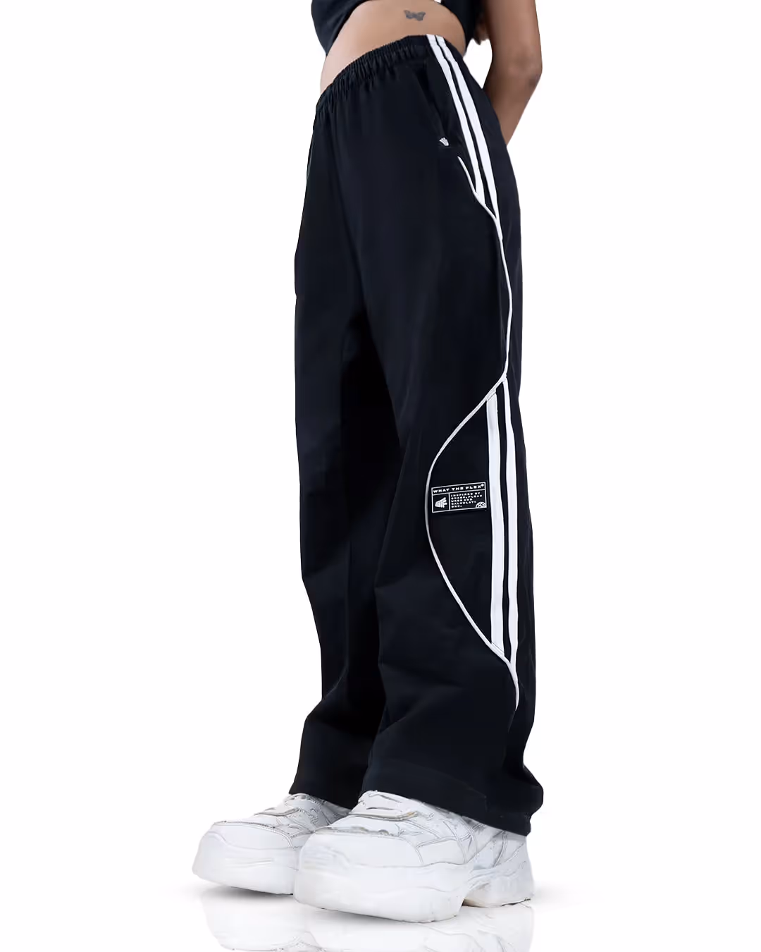 Black Arc Parachute Pants image 3