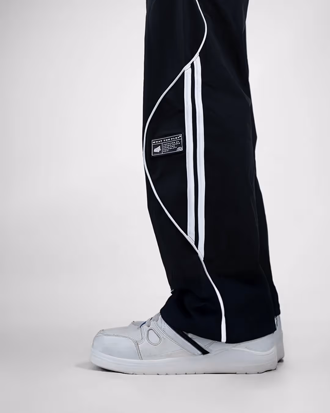 Black Arc Parachute Pants image 8